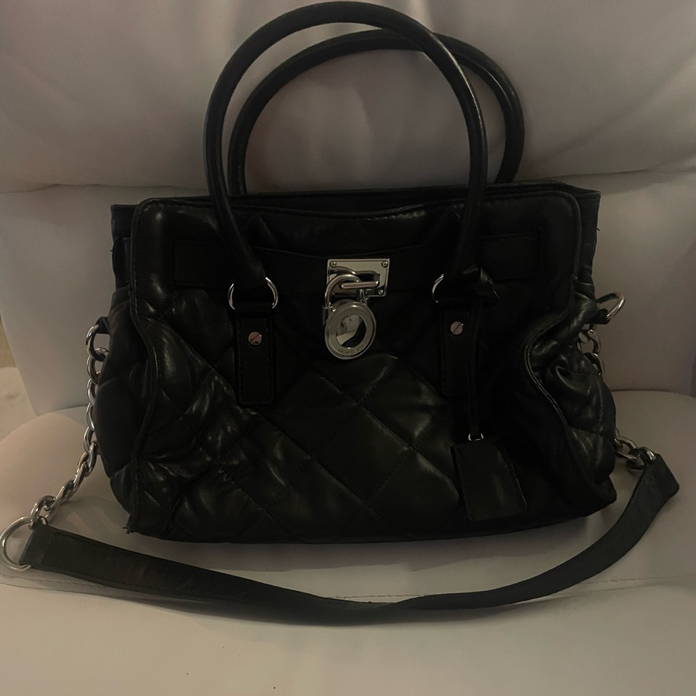 VINTAGE Micheal Kors Hamilton quilted bag